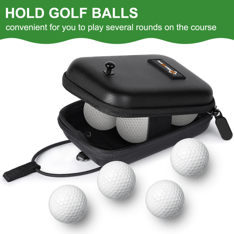 Golf távolságmérő héj, távolságmérő bőrönd lézer távolságmérő teleszkóp golf tárolótáska