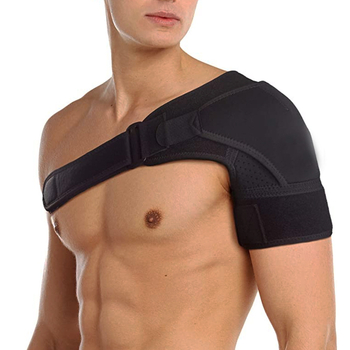 Kryžminės sportinės pečių pagalvėlės su slėgiu, reguliuojami pečių dirželiai, neslystantys, kvėpuojantys, vyrams ir moterims skirti pečių palaikymo dirželiai.