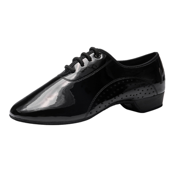 Šaunios spalvos „Betty“ vyriški modernūs šokių bateliai, dažyto paviršiaus šokių bateliai, ryškios odos šokių bateliai, kvadratiniai šokių bateliai, jūreivių šokių bateliai, pramoginių šokių bateliai.