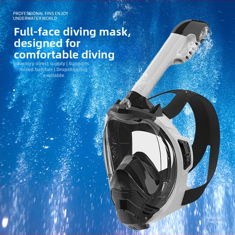 Nardymo kaukė, vandeniui atspari, nerūkanti, visiškai sausa, nauja, suaugusių vaikų nardymo kaukė, nardymo kaukė, plaukimo įranga