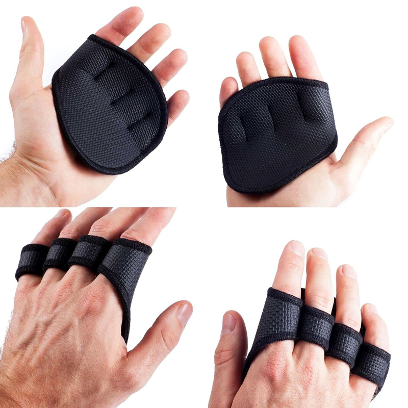 Neopreno keturių pirštų fitneso sunkumų kilnojimo neslystančios pirštinės nardymo medžiaga pusės pirštų fitneso pirštinės be pirštų