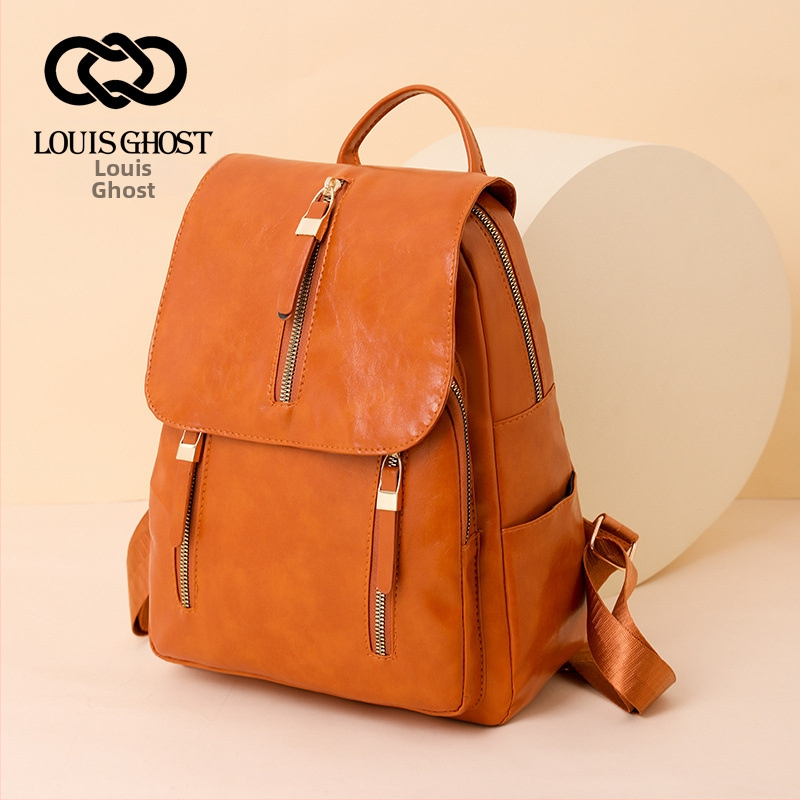 Korea stiilis retro seljakott naistele 2023. aasta uus moodne suure mahutavusega pehmest nahast naiste seljakott vabaaja universaalne reisikott