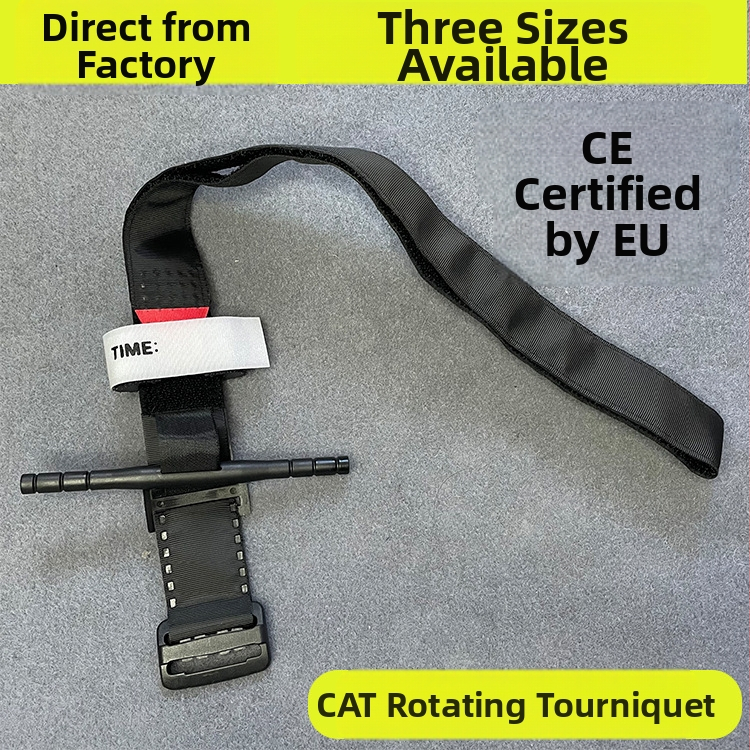 Турникет за първа помощ за котки, тактически ротационен турникет за едноръчно управление, катарама за турникет, превръзка за първа помощ на открито
