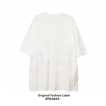 Αμερικανική μάρκα ρετρό μόδας West Coast Hip-Hop Hipho κοντομάνικο μπλουζάκι για άνδρες και γυναίκες