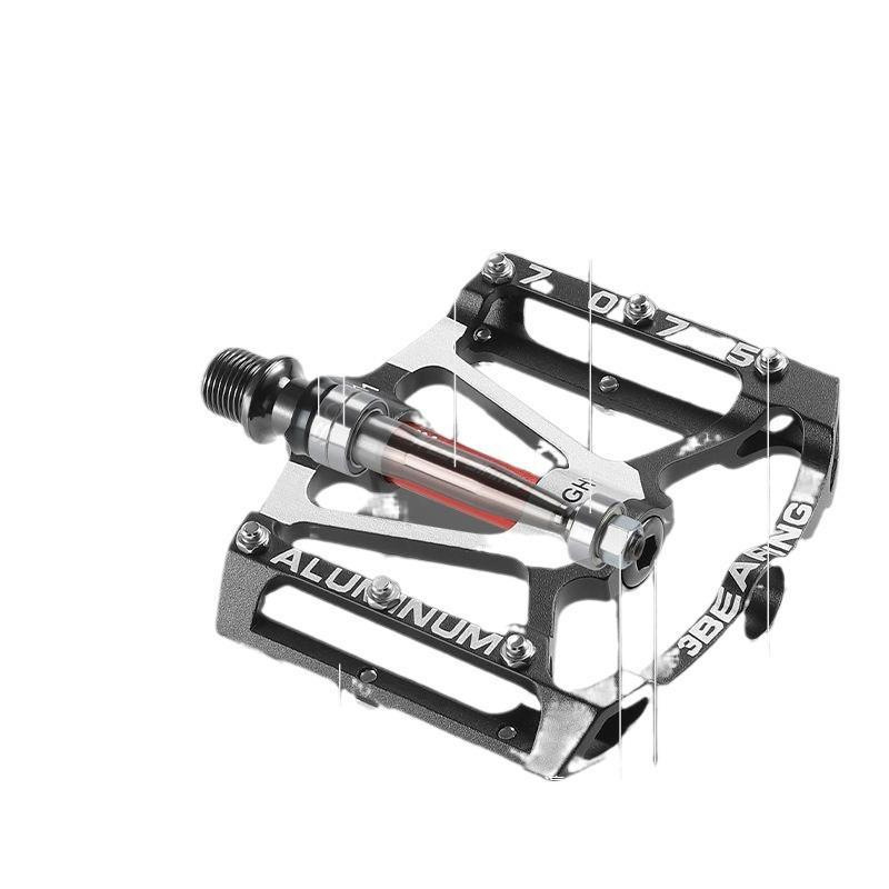 Tiesioginiai gamykliniai pardavimai, 3 aliuminio lydinio korpuso apsauginiai pedalai, kalnų dviračių pedalai, dviračių pedalai, Peilin Sheng