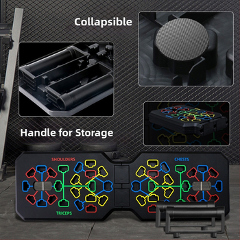 Kätekõverduslaud T-kujuline kätekõverdusklamber kodune kätekõverduste treeningklamber rinna- ja kõhulihaste treenimiseks kokkupandav kodune treeningklamber