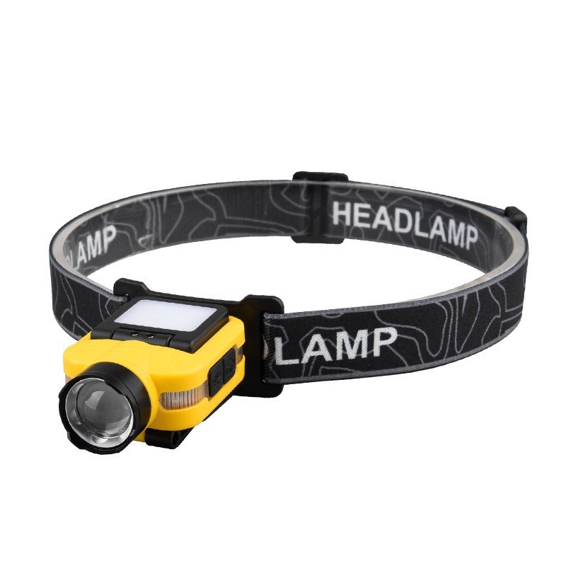 Spetsiaalne pealamp kalapüügiks, induktsioonmütsi klambriga, mütsi äärelamp, tugev valgus, üliere, pea külge kinnitatav, ülipikk vastupidavus, öine kalapüügi söödalamp