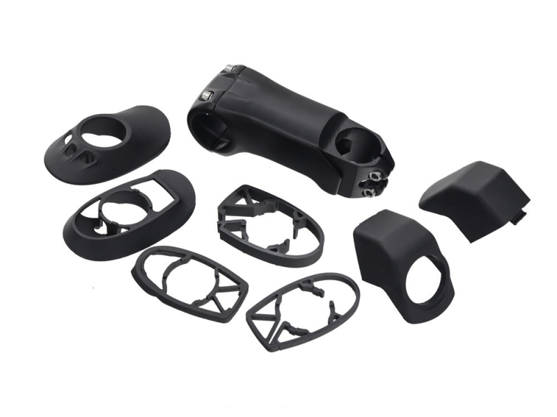 Kõrge tugevusega süsinikkiust pneumaatiline jalgratta painutuskäepide, mis purustab tuule painutuskäepideme sisemist käepidet libisemisvastaste osakestega