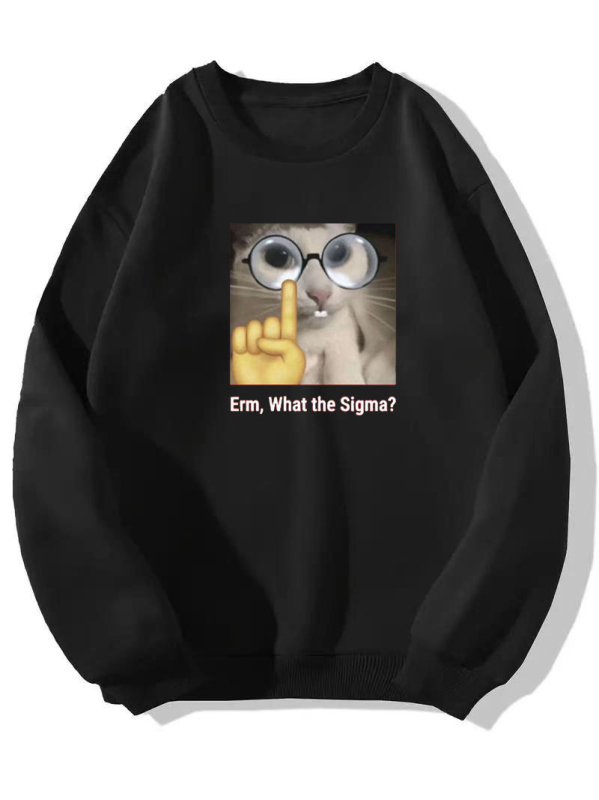 Új Kerek Nyakú Pulóver Hosszú Ujjú Laza Őszi és Téli Pulóver Betűs Logós Trendi Márkás Felső Betűs Trendi Laza Fazonú