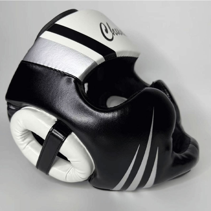 Poksipea kaitsjad Professionaalne võitlus Sanda Täiskasvanud Laste Poksiahvi Näokiiver Poksi Täielik Kaitsev Peakate