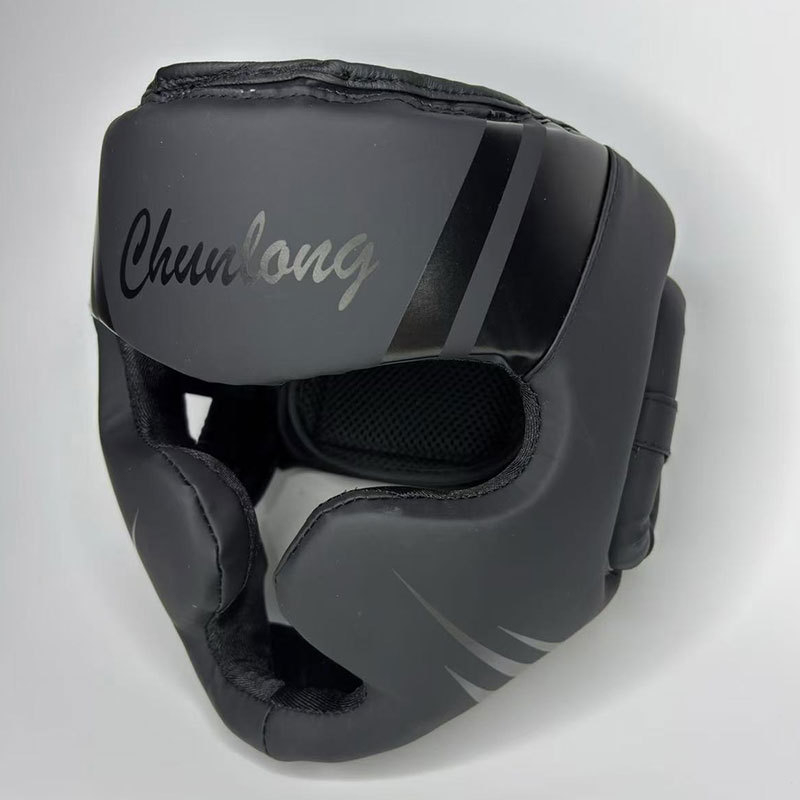 Poksipea kaitsjad Professionaalne võitlus Sanda Täiskasvanud Laste Poksiahvi Näokiiver Poksi Täielik Kaitsev Peakate