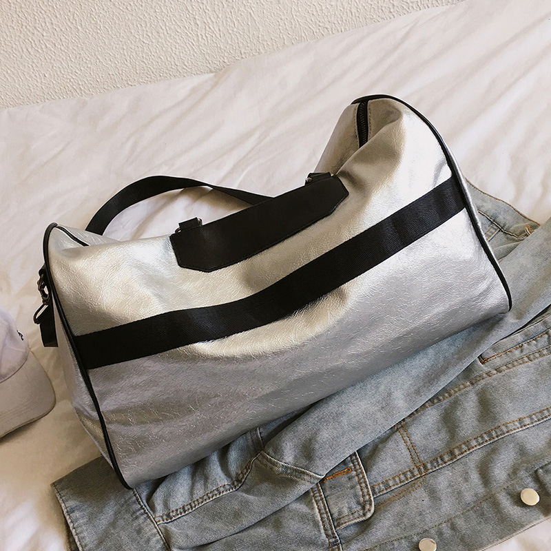 Lielas ietilpības atsevišķa sporta ceļojumu soma sausai un mitrai lietošanai vīriešu sporta soma sieviešu soma viegla pārnēsājama bagāžas soma īsu distanču ceļojumu soma