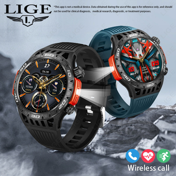 Lige új termék HT22 intelligens óra iránytű zseblámpa Bluetooth hívás bejövő hívás zseblámpa kültéri sportok