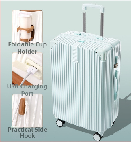 20 hüvelykes alumínium vázas kocsi tok univerzális kerekes bőrönd női bőrönd retro 24 hüvelykes diák jelszó doboz nagykereskedelmi poggyász