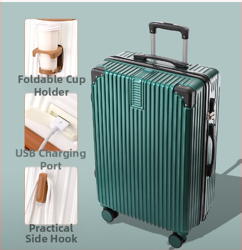 20 hüvelykes alumínium vázas kocsi tok univerzális kerekes bőrönd női bőrönd retro 24 hüvelykes diák jelszó doboz nagykereskedelmi poggyász