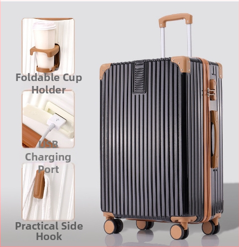 20 hüvelykes alumínium vázas kocsi tok univerzális kerekes bőrönd női bőrönd retro 24 hüvelykes diák jelszó doboz nagykereskedelmi poggyász