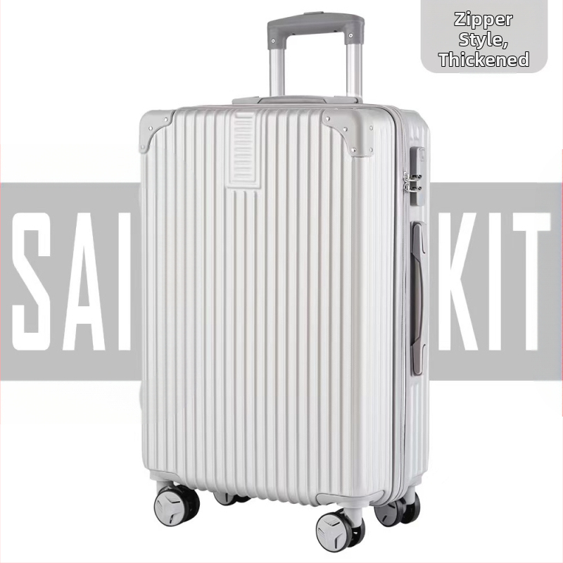 20 hüvelykes alumínium vázas kocsi tok univerzális kerekes bőrönd női bőrönd retro 24 hüvelykes diák jelszó doboz nagykereskedelmi poggyász