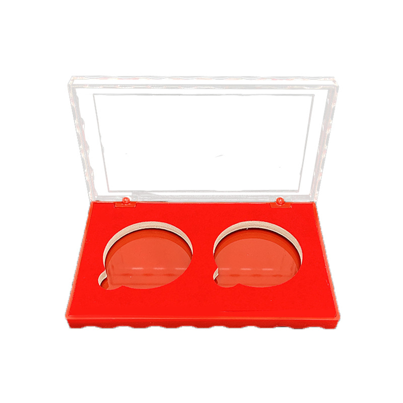 Уен Чуанг Две акрилни кутии за опаковане на монети 40 мм 35 мм възпоменателен медальон за монети Външна кутия с лазерно гравиране