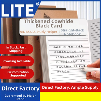 „Wright“ užrašų knygelė, A4 formato, horizontalios linijos, kraftpopierius, biuro klijų įrišimas, mažas užrašų knygelė, B5 formato užrašų dienoraštis, storas užrašų knygelė