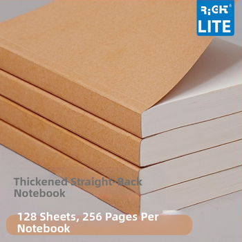 „Wright“ užrašų knygelė, A4 formato, horizontalios linijos, kraftpopierius, biuro klijų įrišimas, mažas užrašų knygelė, B5 formato užrašų dienoraštis, storas užrašų knygelė