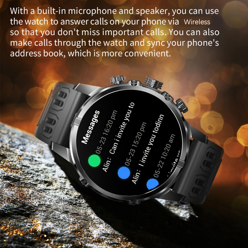 CF53 Határokon átnyúló robbanások Férfi új üzleti okosóra Bluetooth hívás Több sport mód Intelligens hangsegítség