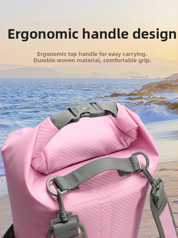 Водоустойчива чанта от въглеродни влакна, преносима чанта с кофа, водоустойчива чанта, плажна чанта за плуване, раница за открито