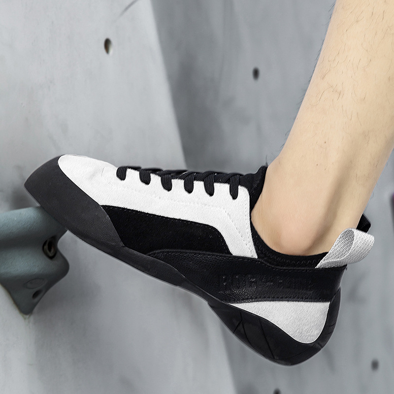 Tehase laos meeste ja naiste professionaalsed ronimisjalatsid, võistlustreeninguks mõeldud libisemiskindlad kulumiskindlad kerged hingavad ronimisjalatsid