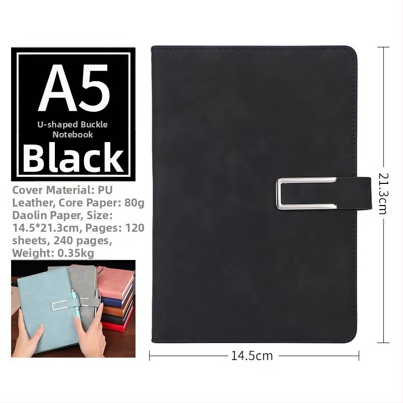 Verslo užrašų knygelė, galinti atspausdinti logotipą, verslo A5 horizontalios linijos užrašų knygelė, dienoraštis, paminkštintas biuro reikmenų užrašų knygelė, didmeninė prekyba