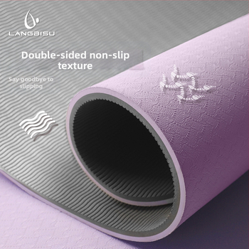 Στρώμα γιόγκα, στρώμα γυμναστικής, εξαιρετικά μεγάλο, εξαιρετικά φαρδύ, εξαιρετικά παχύ, στρώμα χορού, οικιακή χρήση, TPE, αντιολισθητικό, αθόρυβο στρώμα γιόγκα για γυναίκες