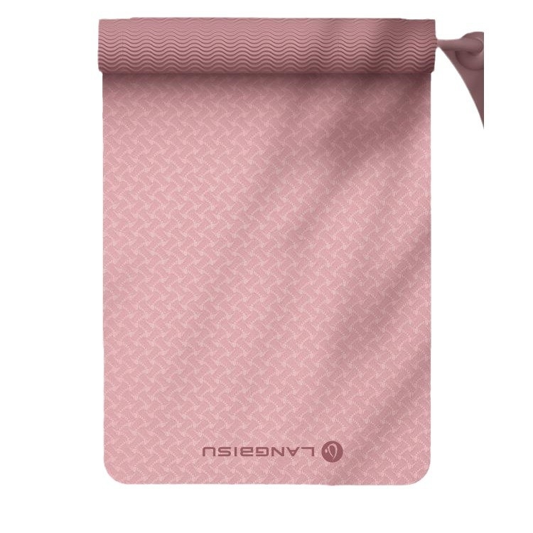 Jógaszőnyeg Fitness Mat Extra Nagy Extra Széles Extra Vastag TPE Csúszásgátló Lengéscsillapító Csendes Jógaszőnyeg Nőknek