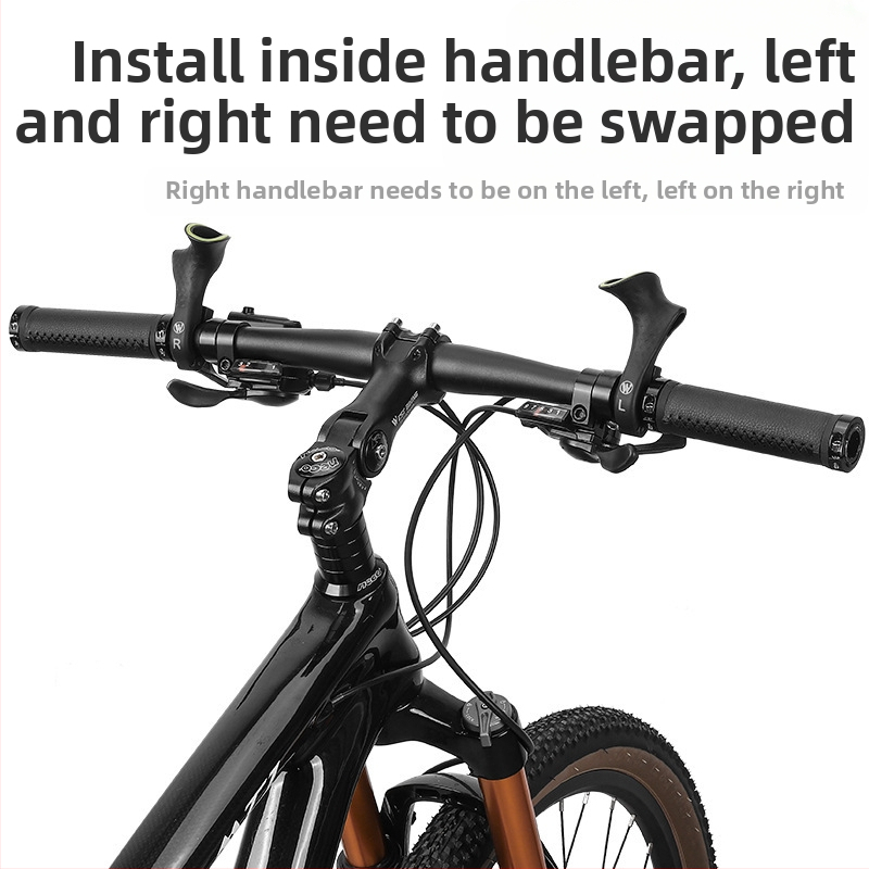 Допълнителна дръжка за планински велосипед West Rider с найлонова дръжка, регулируема дръжка за велосипед, универсална дръжка, аксесоари за каране