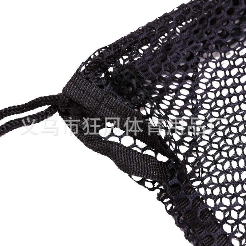 Pečių futbolo tinklo krepšys lauko krepšinio laikymo kuprinė lauko tinklinio sportui kuprinė su vienu kamuoliu