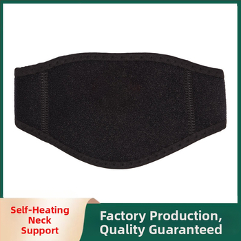 Хъбей Търговия на едро с турмалинов самозагряващ се протектор за врата Универсален подарък Горещо пресован магнитен протектор за врата Топъл протектор за шиен гръбнак Протектор за врата