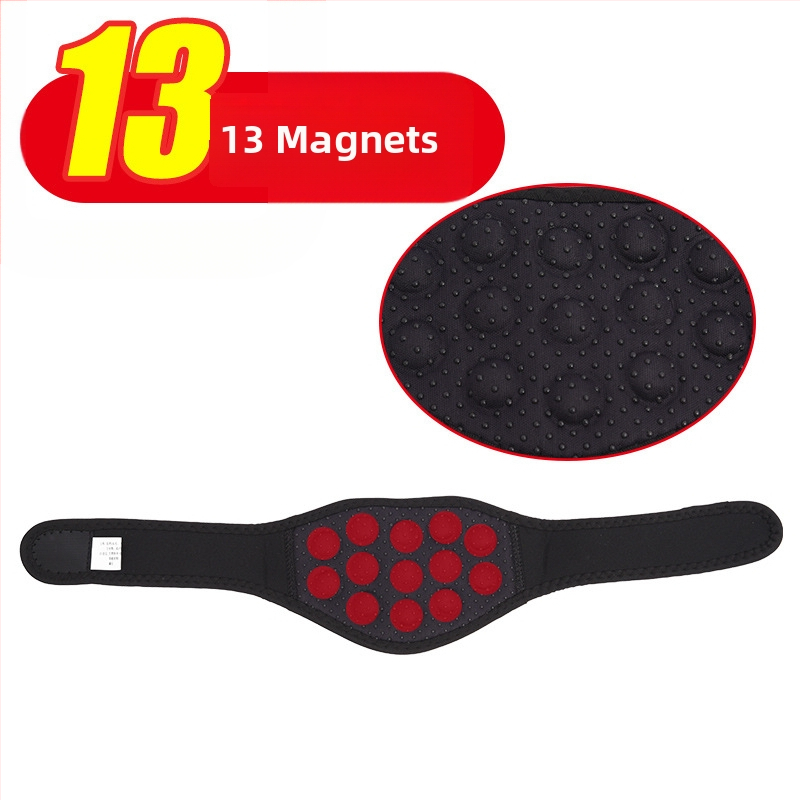 Хъбей Търговия на едро с турмалинов самозагряващ се протектор за врата Универсален подарък Горещо пресован магнитен протектор за врата Топъл протектор за шиен гръбнак Протектор за врата