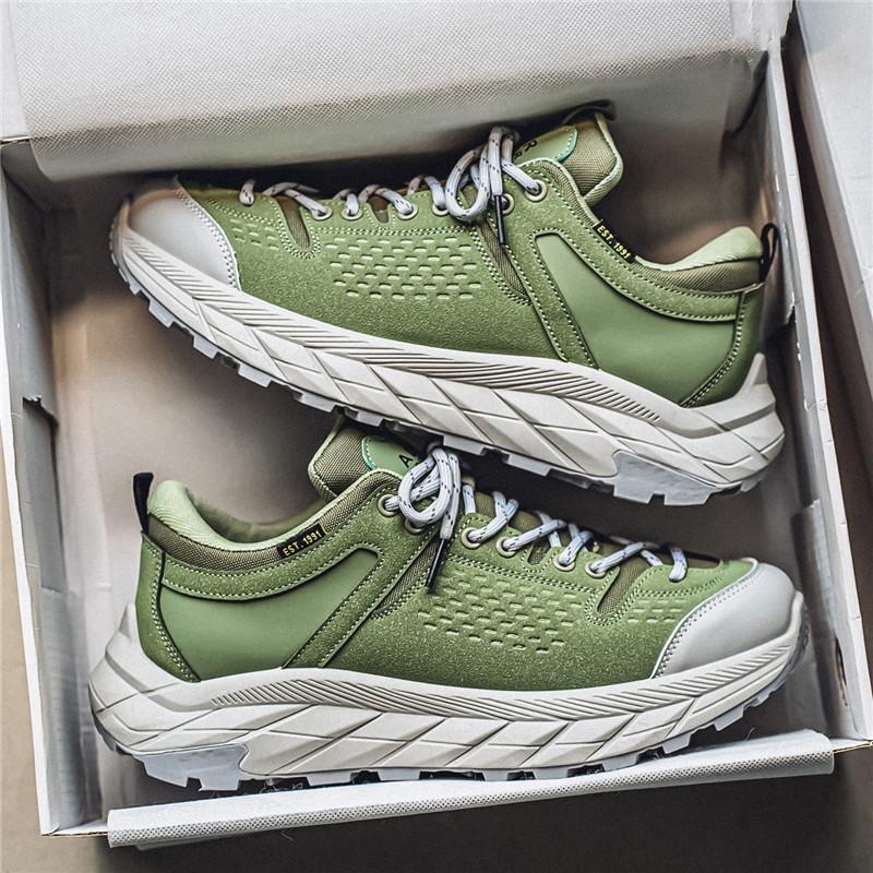 „Crossborder“ 2025 m. pavasario ir rudens nauji žemo viršutinio lygio lauko neslystantys alpinizmo sportbačiai, laisvalaikio „Torre“ batai, juodo pado darbo vyriški batai.