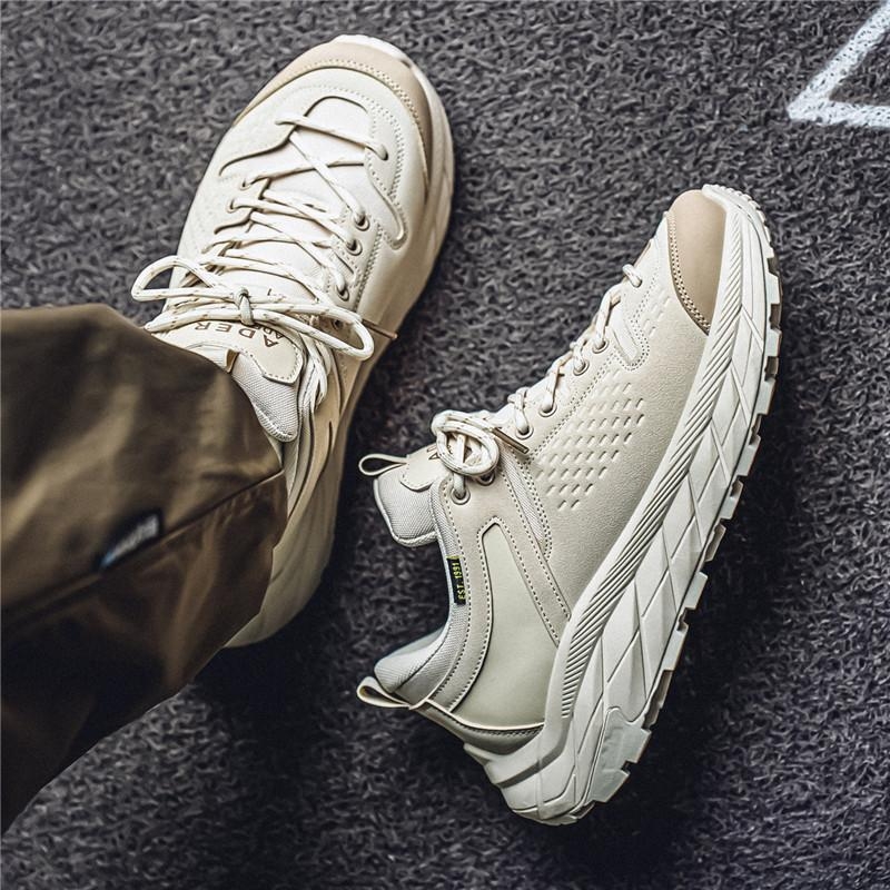 „Crossborder“ 2025 m. pavasario ir rudens nauji žemo viršutinio lygio lauko neslystantys alpinizmo sportbačiai, laisvalaikio „Torre“ batai, juodo pado darbo vyriški batai.