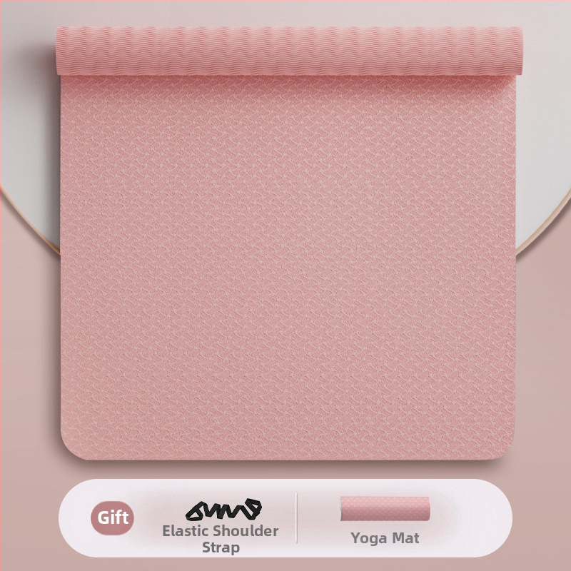 Zhenle jógaszőnyeg, környezetbarát, csúszásmentes, ütéscsillapító, csendes, speciális fitneszszőnyeg, kiszélesített és vastagított otthoni aerobik táncszőnyeg