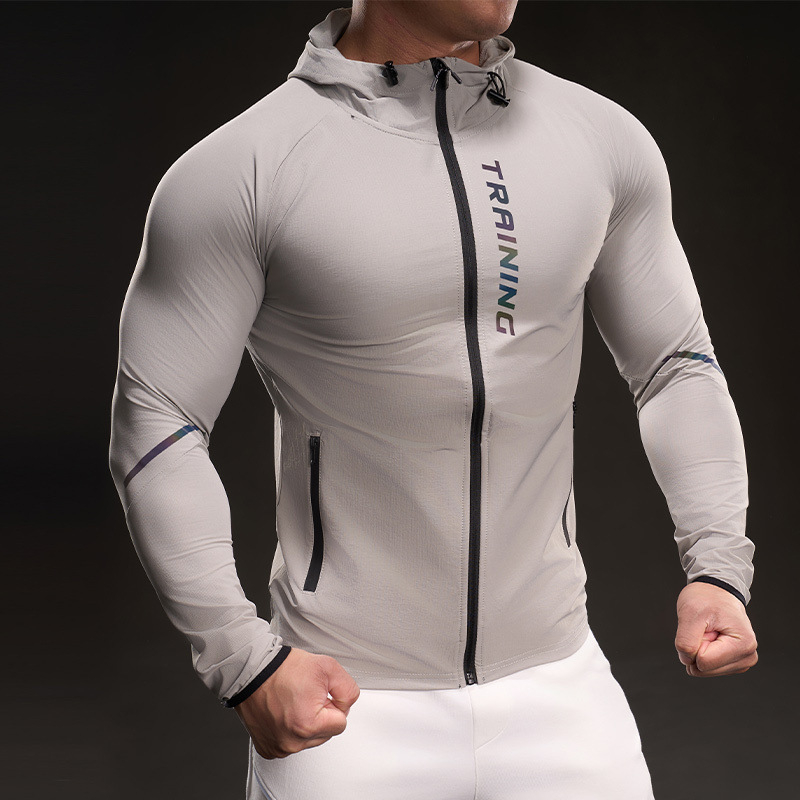 8585 Bullying Muscle Style 2025 Új, gyorsan száradó, jégselyemes, hosszú ujjú póló, férfi szabadidős sportokhoz, rugalmas fitneszhez, kültéri használatra