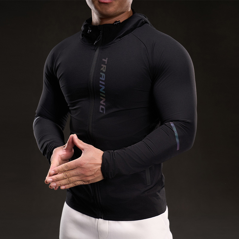 8585 Bullying Muscle Style 2025 Új, gyorsan száradó, jégselyemes, hosszú ujjú póló, férfi szabadidős sportokhoz, rugalmas fitneszhez, kültéri használatra