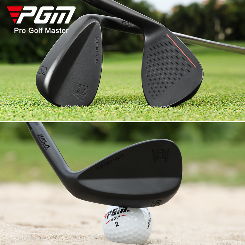 PGM golfo lazda, smėlis, 52 laipsniai, 56 laipsniai, kasimo/pjovimo/S/bunkerio tipo, trumpa geležis