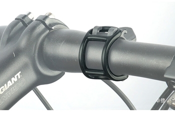 8 formos vamzdinis spaustukas dviračio smūgius sugeriantis žibinto laikiklis universalus žibintuvėlio spaustukas dviračiui, modifikuotas fiksuotas LED žibintuvėlis