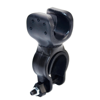 8 formos vamzdinis spaustukas dviračio smūgius sugeriantis žibinto laikiklis universalus žibintuvėlio spaustukas dviračiui, modifikuotas fiksuotas LED žibintuvėlis