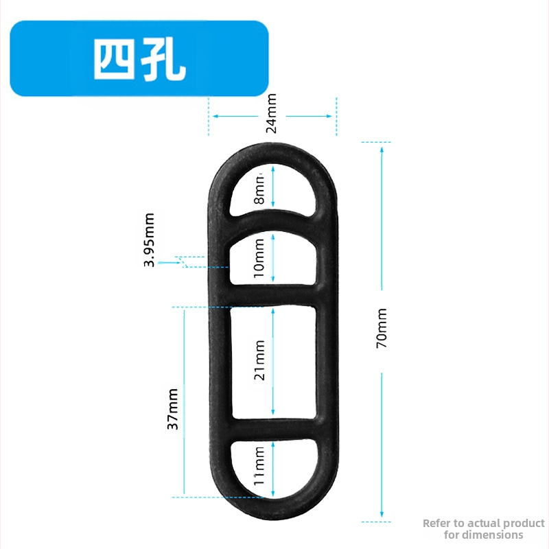8 formos vamzdinis spaustukas dviračio smūgius sugeriantis žibinto laikiklis universalus žibintuvėlio spaustukas dviračiui, modifikuotas fiksuotas LED žibintuvėlis