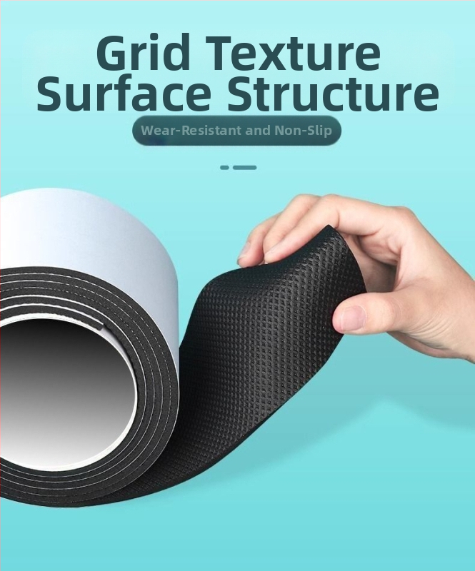 Libisemiskindel kummist tallakleebis, kulumisvastane kaitse kontsakleebis, paks kontsa summutiga kontsa mürasummuti teipkleebis