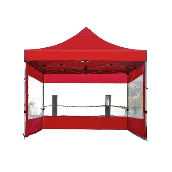 Εξωτερική σκηνή με τετράποδο ύφασμα, αναδιπλούμενη ομπρέλα τεσσάρων γωνιών, διαφανές ύφασμα ομπρέλας, παχύρρευστο, αντιανεμικό, αδιάβροχο, τέντα άκρων