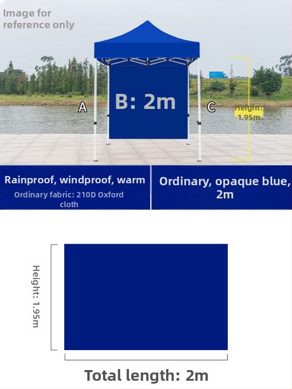 Kültéri négylábú sátorszövet, visszahúzható, négysarkú esernyő, átlátszó esernyőszövet, vastagított, szélálló, vízálló szélállványos ponyva