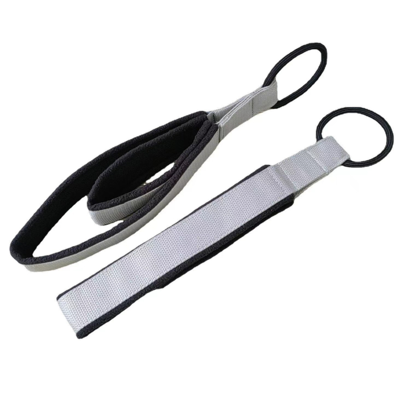 Sandėlyje yra dvipusis žiedas jogai, pilatesui, čiurnos sagčiai, riešo dirželiui, apyrankei, peties dirželiui, aksesuarams, sportui.