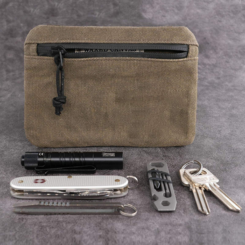 Διασυνοριακή τσάντα μέσης κάμπινγκ Amazon για υπαίθριες δραστηριότητες, φορητή τσάντα αποθήκευσης από καμβά, πολυλειτουργική αποθήκευση εργαλείων