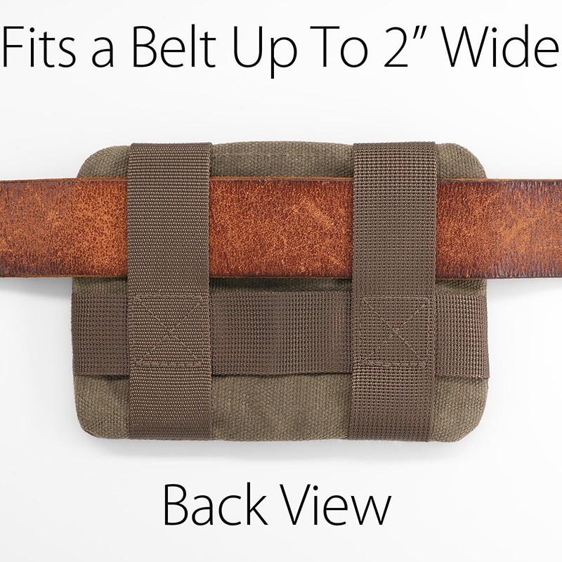 Határokon átnyúló Amazon kültéri kemping övtáska vászon írószer táska hordozható tárolótáska multifunkcionális szerszámtároló