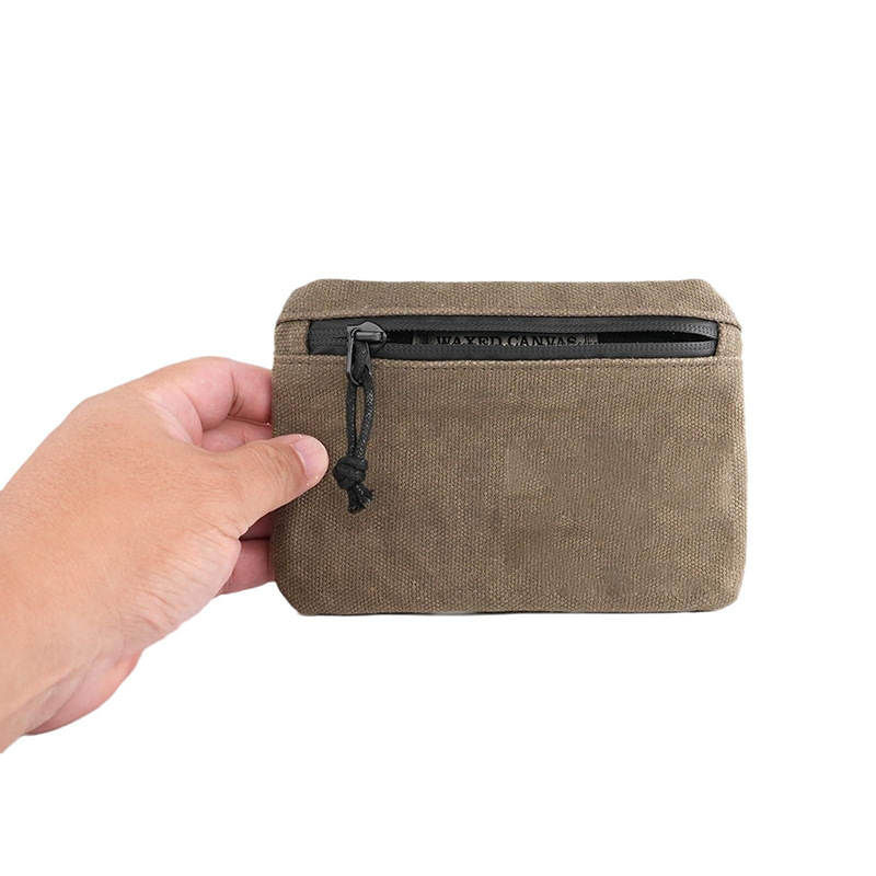 Határokon átnyúló Amazon kültéri kemping övtáska vászon írószer táska hordozható tárolótáska multifunkcionális szerszámtároló
